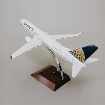 16cm aerea Americana Continental Airlines B737-800 Boeing 737 Airways Compagnie aeree Lega Metallica Modello di Aereo Aereo Aereo Pressofuso
