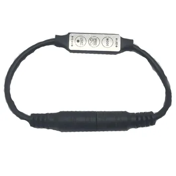 1pc colore nero 12V 24V Mini 3key dimmer per LED mini led controller con connettore CC 12A di Buona Qualità