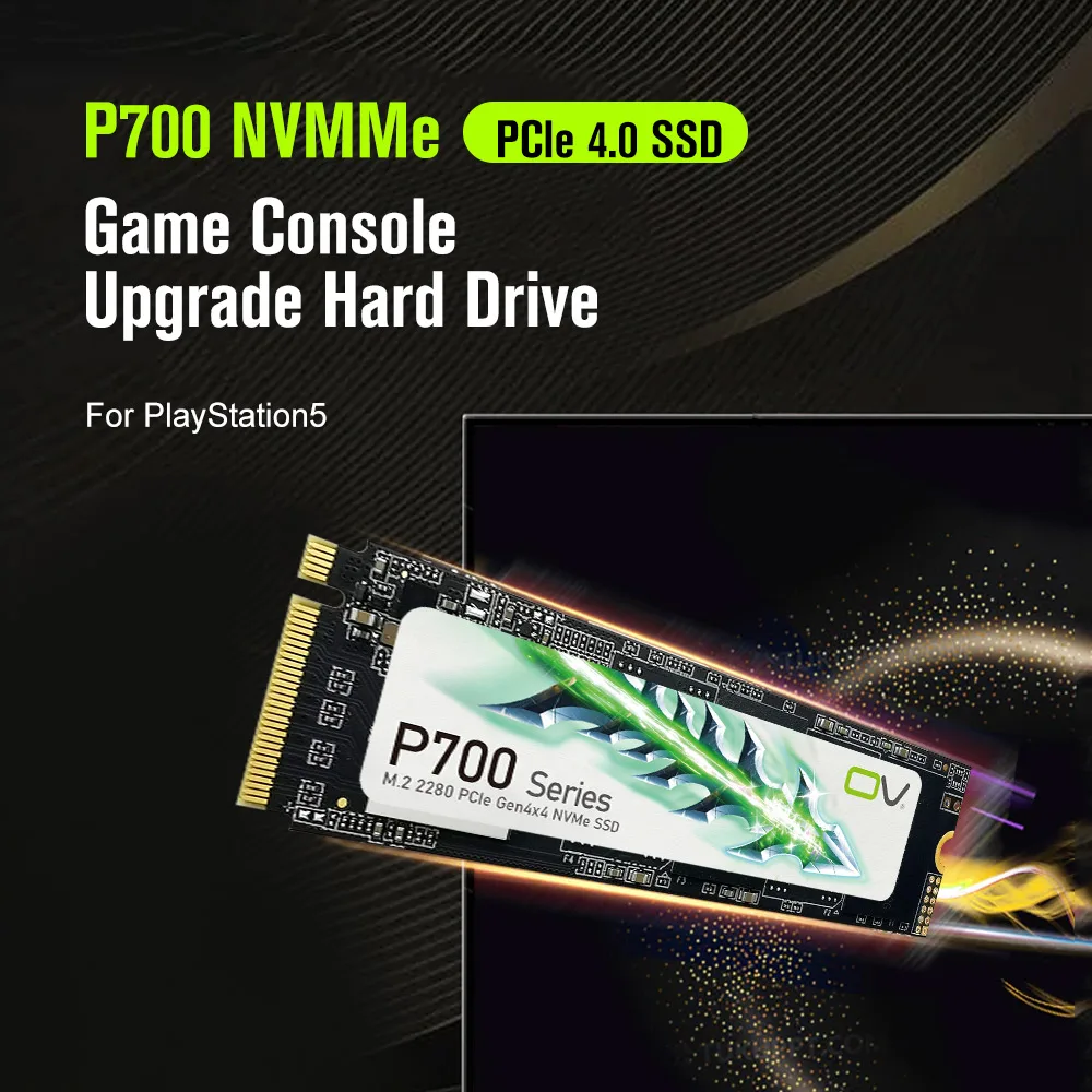 OV 7500MB/s NVMe M. 2 SSD 2280 4 TB 2 TB 1 TB 512GB PC Gamer M2 PCIe Gen4 4.0 HD Interno del Disco Rigido del Vapore Ponte Dissipatore PS5 Notebook
