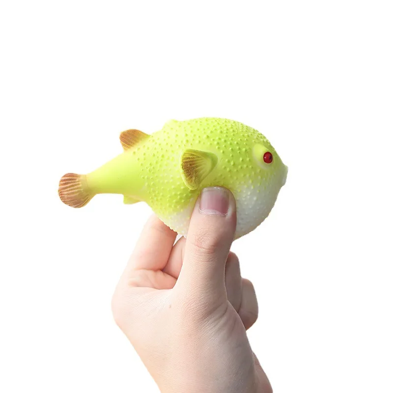 2022 New pesce palla Marine di Vita Animale TPR Squishies Antistress antistress Fidget Giocattolo Squishy Stressball Per Bambini Adulti Dono