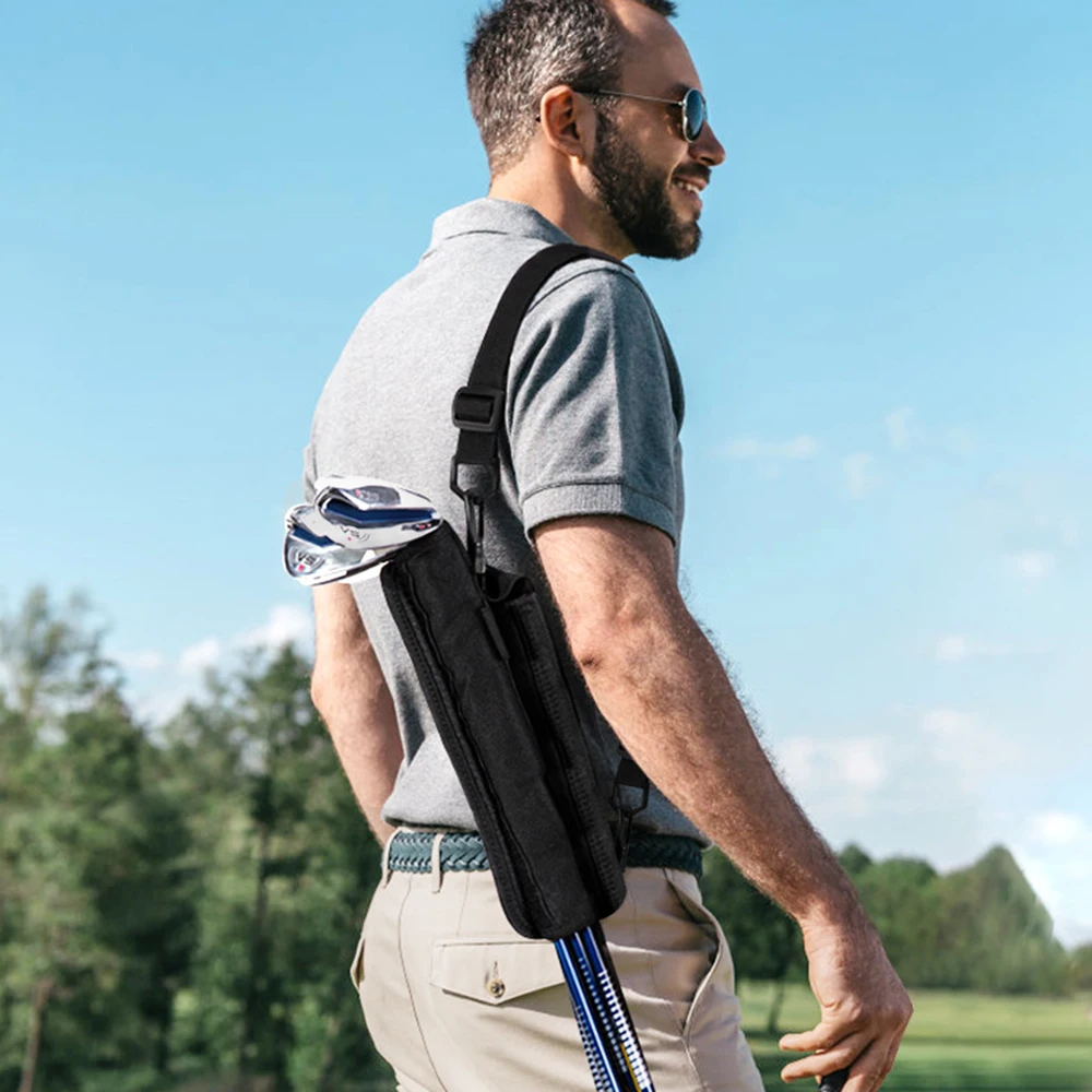 PGM Nuova Golf Club Sacchetto Portatile Semplice Club Bag Tracolla Regolabile Leggera delle Borse di Formazione di Golf Bag
