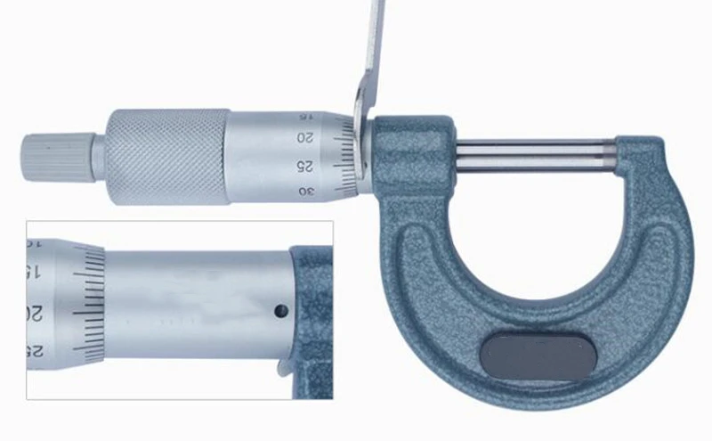 Mitutoyo CNC Fuori Micrometri 0-25 25-50 50-75mm Precisione di 0,01 mm Metalmeccanica di Misurazione di Misura Strumenti di Misura