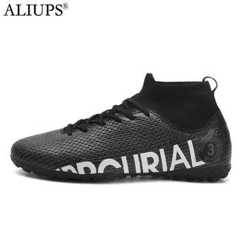 ALIUPS Dimensione 31-48 Professionali Scarpe Calcio scarpe da ginnastica Uomini Bambini Futsal Scarpe da Calcio per Ragazzi Ragazza