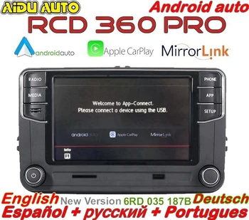 Android Auto Carplay RCD360 PRO NONAME RCD330P RCD340P 187B Radio Per VW Golf 5 6 Passat MK5 MK6 Tiguan Passat B6 B7 CC Polo 6R
