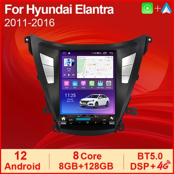 Carplay Android All In One autoradio per Hyundai Elantra I35 Avante MD 2011 per il periodo 2012-2016 DSP WIFI BT 4G Auto Car Multimedia Player