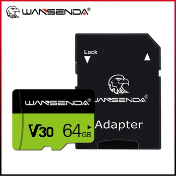 Di alta qualità Wansenda Carta di TF 8GB 16GB 32GB 64GB 128GB Scheda di Memoria Mini Card per Smartphone, Tablet, Fotocamera, memoria SD-adattatore