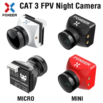 Foxeer Cat 3 Micro Mini Telecamera FPV 1200TVL 0.00001 Lux FPV Notte Fotocamera Per RC Racing Drone