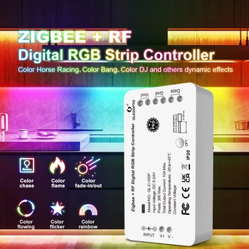 Gledopto fai da te RF RGB Digitale IC Regolatore della Striscia di Indirizzabile Flessibile di Controllo della Luce Dinamica Effetto Di Illuminazione WS2811 WS2812 LED