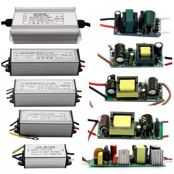 Il Driver del LED 10W 20W 30W 50W 100W 300mA 600mA 900mA 1500mA Impermeabile IP66 Illuminazione Trasformatori per il fai da te LED di Alimentazione della Lampada