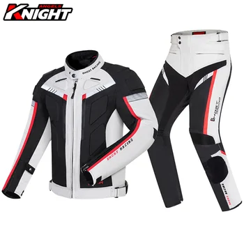 Impermeabile Giacca+Pantaloni Off-Road Racing Motocross Giacca Tuta Uomo Antivento Touring Moto Cappotto Indumenti Protettivi