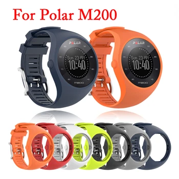 In Morbido Silicone, Braccialetto Polar M200 Smart Watch Sostituzione Cinghie Da Polso Polar M200 Band Smart Correa