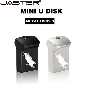 JASTER Mini Metal USB Flash Drive 64GB, 32GB, 16GB e 8GB Gratuito Logo Personalizzato Impermeabile Logo Usb Flash Drive Regalo Creativo Regalo Migliore