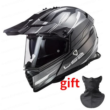LS2 MX436 PIONEER EVO Doppia Schermatura Motocross Casco LS2 casco Moto off road capacetes para moto capacete croce
