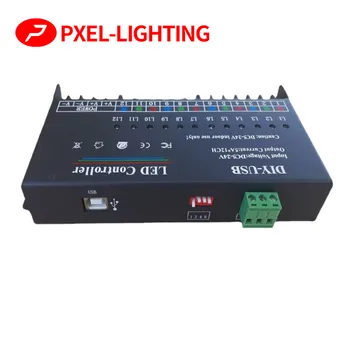 Luce a LED Programmabile Controller USB fai da te Dimmer 60A DC 5V 12V 24V Supporta Monocromatico Bar di 12 o RGB Color Magic Striscia di 4 Modo