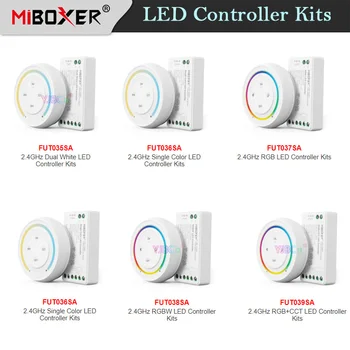 Miboxer Singolo colore/CCT/RGB/RGBW/RGB+TDC LED Controller Kit DC12V 24V Striscia Lampada Lampadina mini dimmer+2,4 G di Alba Remoto
