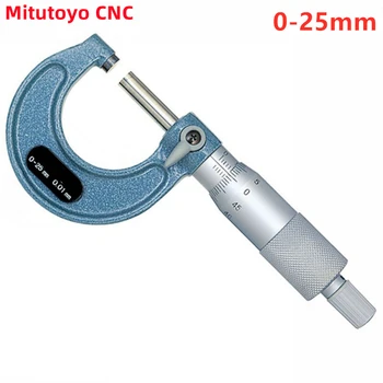 Mitutoyo CNC Fuori Micrometri 0-25 25-50 50-75mm Precisione di 0,01 mm Metalmeccanica di Misurazione di Misura Strumenti di Misura
