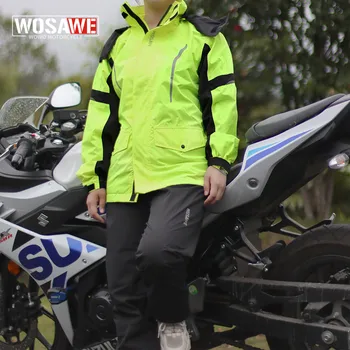 Moto Impermeabile Tuta Temporale Di Prevenzione Giacca Pantaloni Campeggio Escursionismo Pesca Impermeabile Moto Impermeabile Motociclista Pilota Pioggia