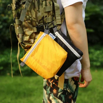 Outdoor sacchetto Impermeabile borsa per la Piscina sacchetto per il campeggio escursionismo con gancio cerniera sacchetto di immagazzinaggio 4 colori Tasca a Marsupio