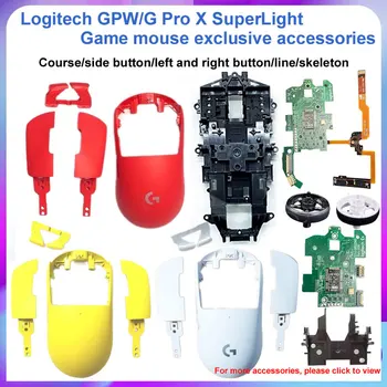 Per Logitech GPW/Pro X SuperLight rotellina del mouse/shell/pulsanti sinistro e destro/filo/micro -motion/pulsante laterale/scheda madre e parti