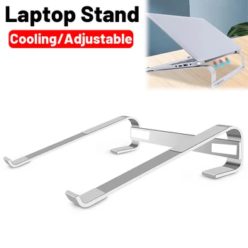 Regolabile in Alluminio Stand per Laptop Notebook Portatile con Supporto Supporto per Macbook Pro Computer Riser Stand di Raffreddamento Staffa di Nuovo