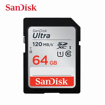 SanDisk Ultra Scheda SD 128GB 64GB 32GB 512GB 256G SD 128gb Scheda di Memoria Flash SD U1 C10 Schede SD SDXC SDHC per Fotocamera del Telefono