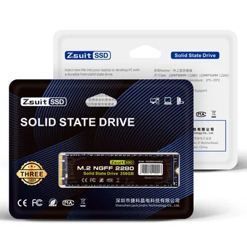 Zsuit SSD SATA M2 128GB, 256 GB, 512 GB 1TB ssd da 500 gb 1 TB M. 2 NGFF 2280 Hard Disk Interno HDD per il Desktop del computer Portatile
