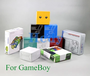 1PC Per GBA/GBC/GBA/SP / GB DMG Console di Gioco di Nuova Scatola di Imballaggio di Cartone per Gameboy Advance Nuovo Packaging proteggere la casella di