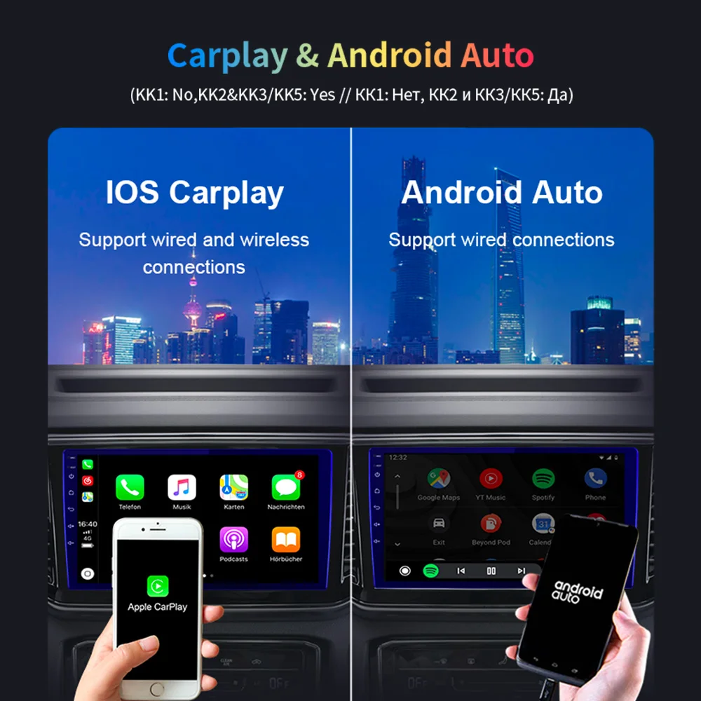 EKIY KK5 8G 128G 2 Din Android autoradio Per SsangYong Korando 3 Actyon 2 2010 - 2013 Stereo Carplay Auto GPS Lettore Multimediale