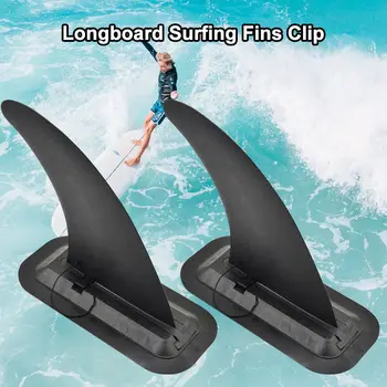4/8 Pc Longboard Surf Pinne Clip Bullone Barca Gonfiabile tavola Sup Fin Accessorio Fix Fin in Base A Bordo della Barca