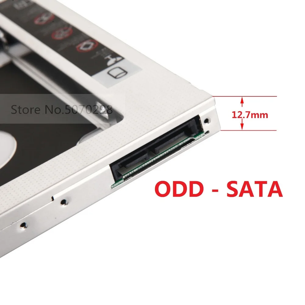 2 ° HDD SSD Hard Drive Ottico Caddy Adattatore per Acer Aspire 5749Z 5750G 5750ZG 5755G 5930g 5742 5742G 5349zrl DVR-TD10RS