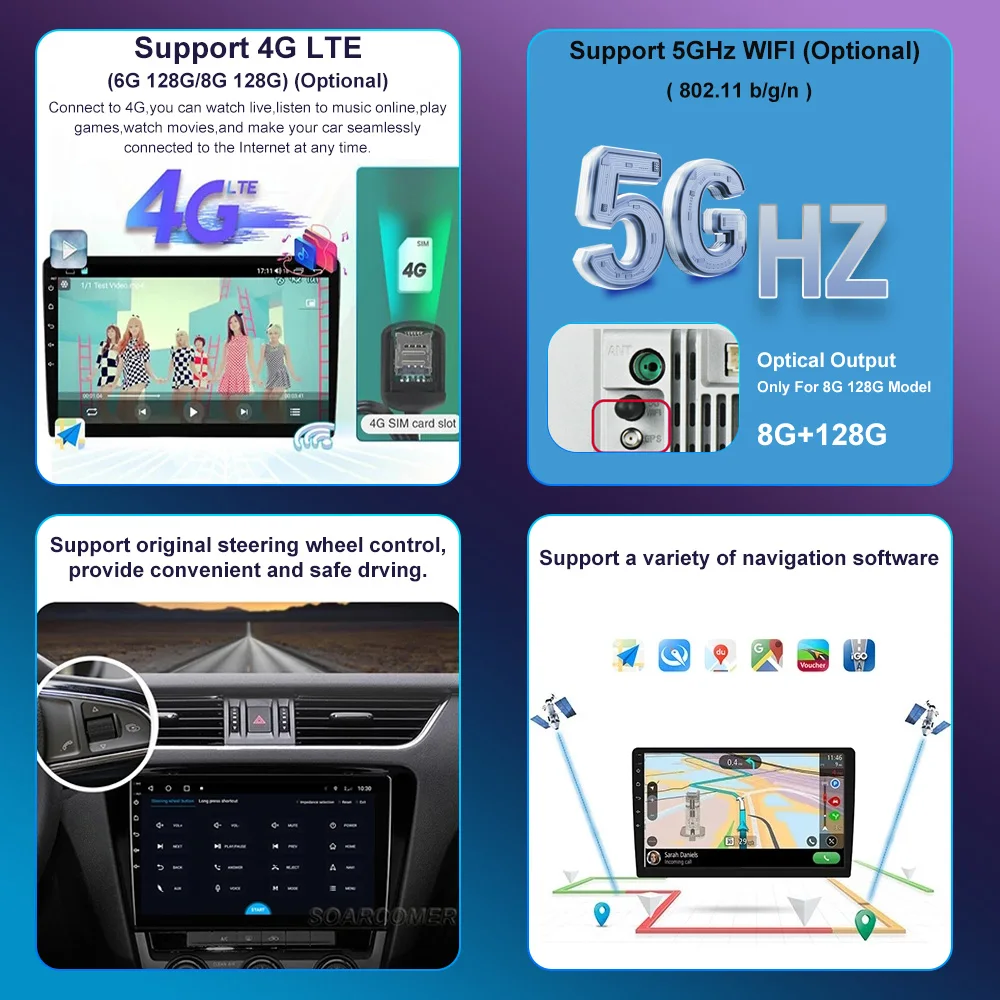 Android 13 Per Iveco Daily 2014 2015 2016 2017 + autoradio Lettore Video Multimediale di Navigazione Stereo 2Din GPS No 2 din