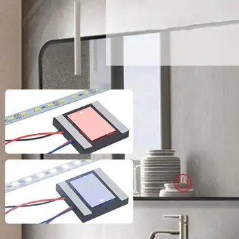 5-12V Specchio del Bagno Interruttore Touch Interruttore Sensore Per la Luce del Led Specchio Fari Bagno Decorazione di Interni Casa Intelligente Swich