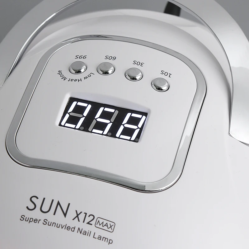 SOLE X5 plus 54W Nail Asciugatrice UV Lampada LED per Unghie smalto Gel Polimerizzazione Lampada con Fondo 30/60/99s Timer Display LCD Manicure