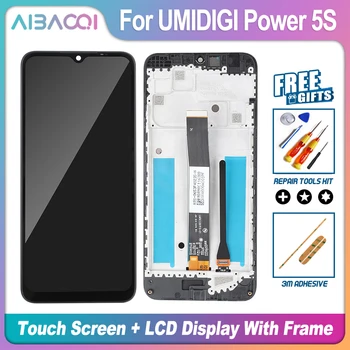 AiBaoQi Nuovo di Zecca 6.53 Pollici Touch Screen + LCD Display + Frame Per UMIDIGI Potenza 5 Potenza 5S LCD