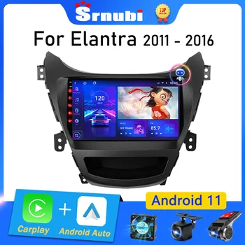 Android 10.0 autoradio Per Hyundai Elantra Avante I35 2011-2016 Multimedia Video Player Navigaion GPS 2 din dvd unità di Testa Stereo