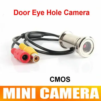cctv occhio sportello del Foro Ampio angolo di Colore mini Videocamera 2.8 mm Lens 700TVL 1/4inch Sensore CMOS Sorveglianza Per la connessione a monitor/TV