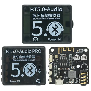 Mini Bluetooth 5.0 Scheda Decoder Ricevitore Audio BT5.0 PRO MP3 senza perdita di Giocatore di Musica Stereo Wireless Modulo Amplificatore Con il Caso di