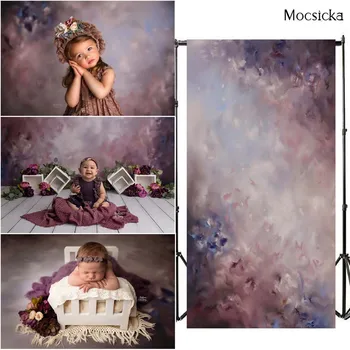 Mocsicka Vintage Rosa, Fiore, Fotografia Di Sfondo Astratto Texture Floreale Sfondo Bambino Ritratto Decorazioni Puntelli Studio