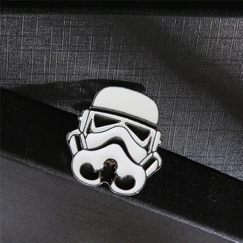 Star Wars Esercito Imperiale Stormtrooper Cosplay Costume Di Metallo Distintivo Di Pin Della Lega Spilla Accessori
