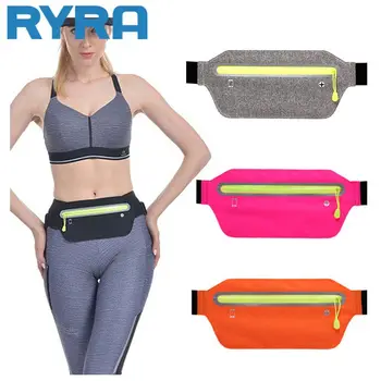 Universal Fitness Belt Bag in Esecuzione Cintura marsupio Impermeabile Ultra-sottile Esercizio di Jogging Borse Per Donne Uomo donna